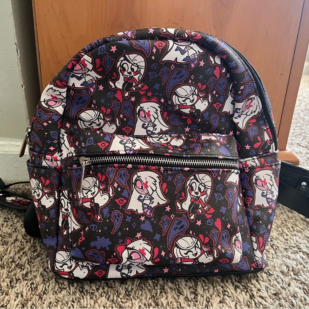 Hazbin Hotel Charlie and Vaggie backpack